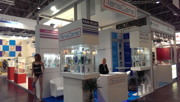 TensCare stand at Medica 2014